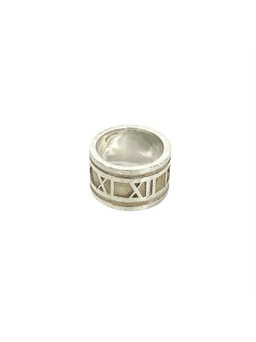Tiffany & Co Atlas Wide Ring 925 Sterling Silver